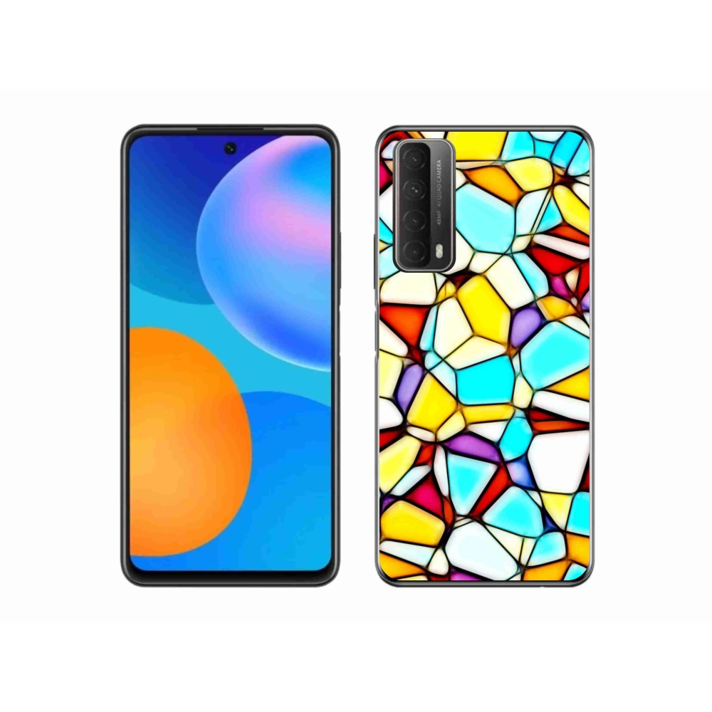 Gelový kryt mmCase na Huawei P Smart (2021) - abstraktní motiv 40