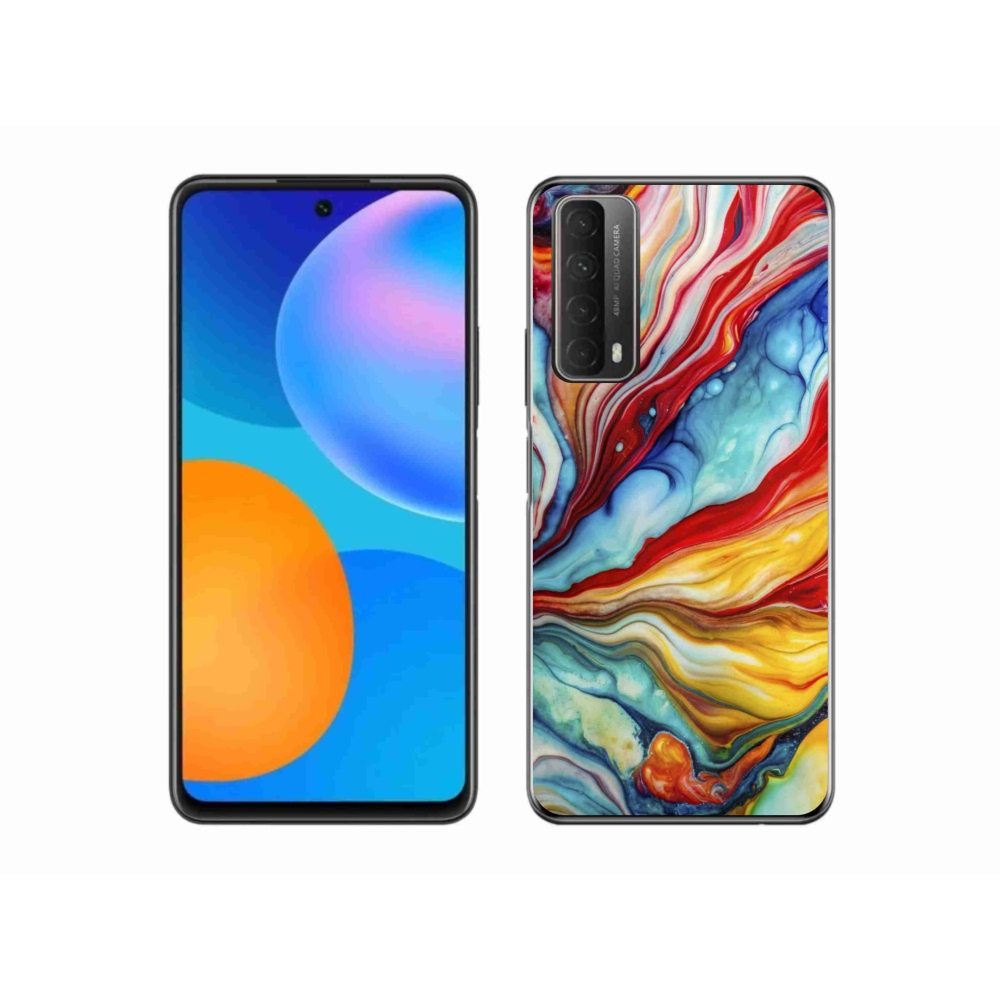 Gelový kryt mmCase na Huawei P Smart (2021) - abstraktní motiv 58