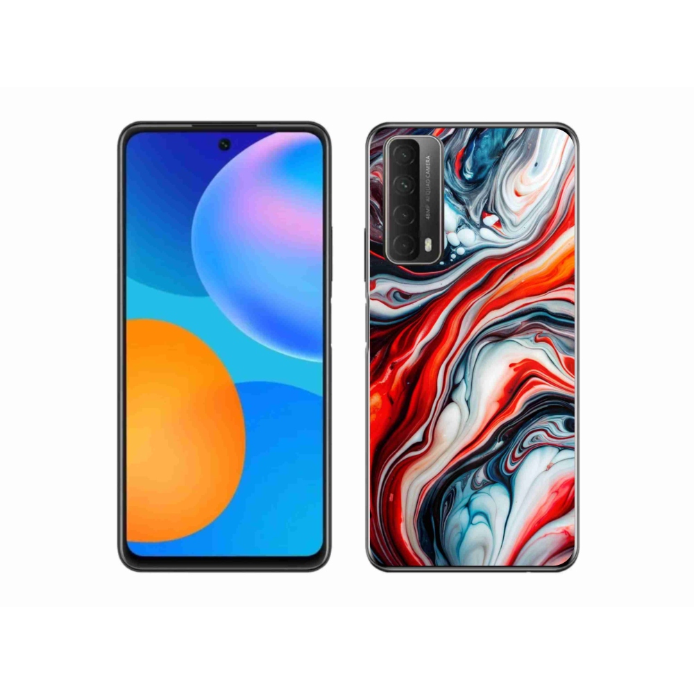 Gelový kryt mmCase na Huawei P Smart (2021) - abstraktní motiv 63