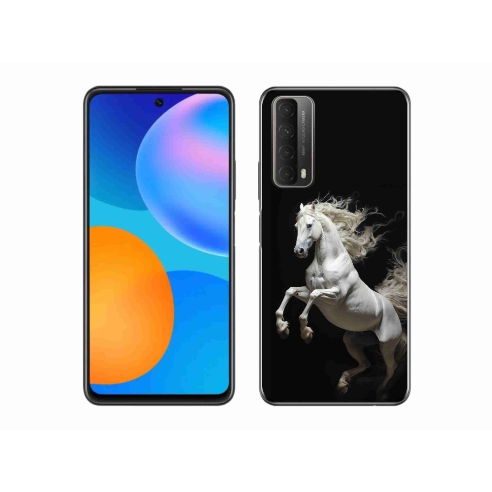 Gelový kryt mmCase na Huawei P Smart (2021) - bílý kůň 4