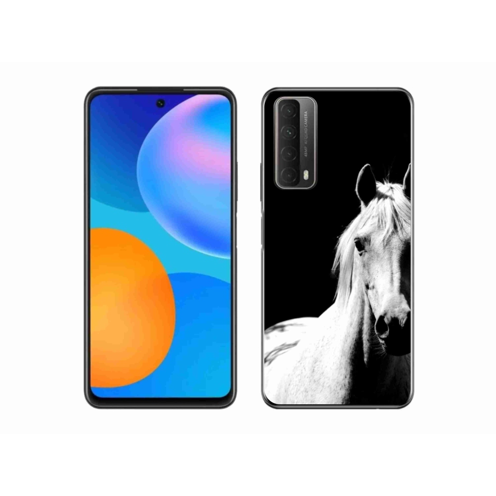 Gelový kryt mmCase na Huawei P Smart (2021) - bílý kůň 5