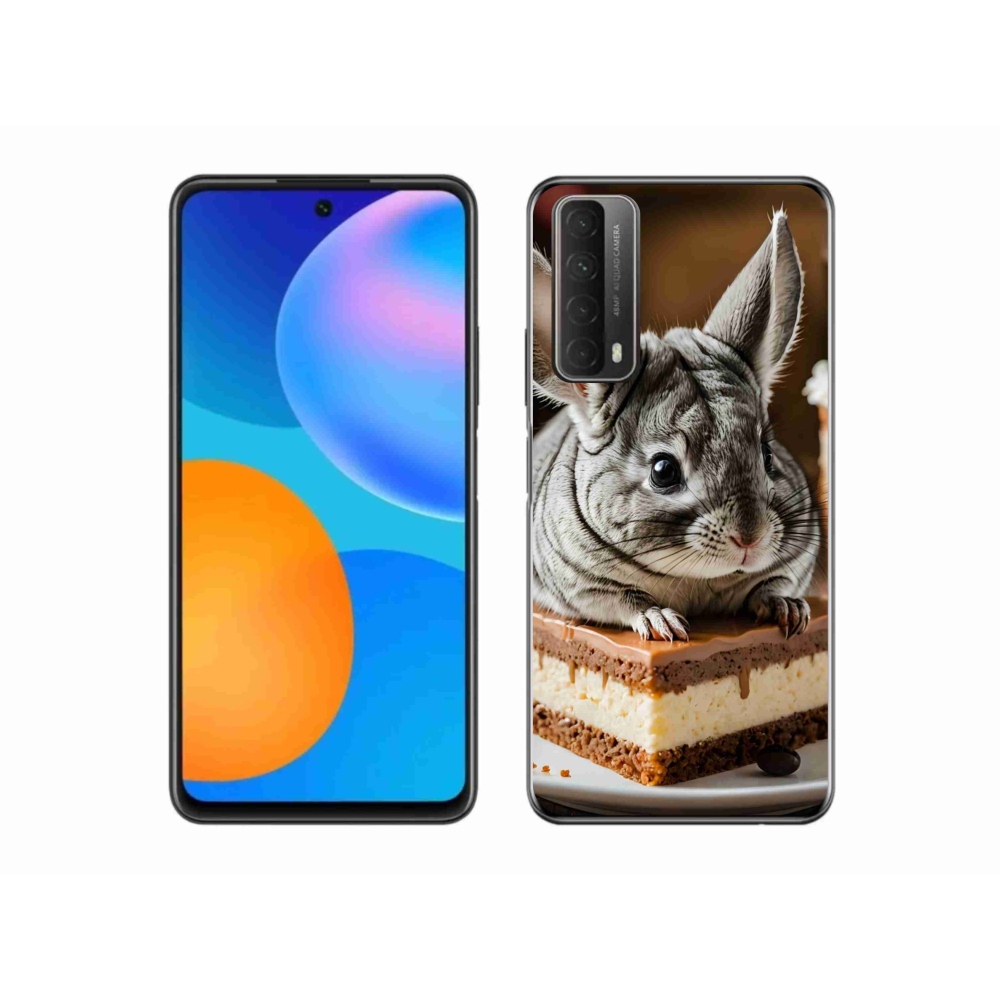 Gelový kryt mmCase na Huawei P Smart (2021) - činčila
