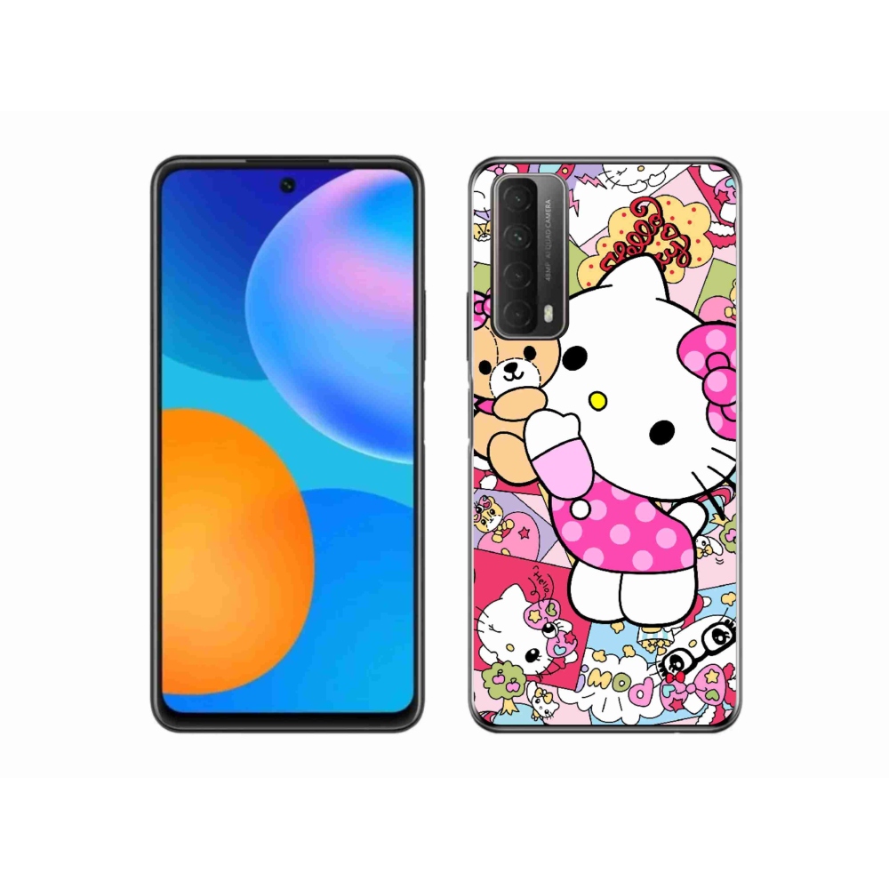 Gelový kryt mmCase na Huawei P Smart (2021) - cute kitty
