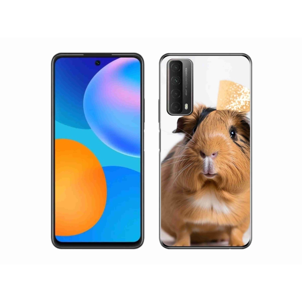 Gelový kryt mmCase na Huawei P Smart (2021) - hnědé morče