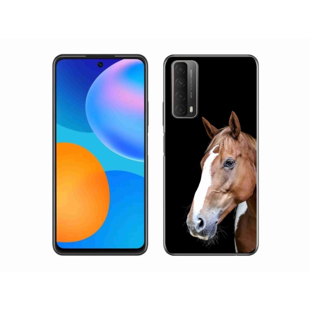 Gelový kryt mmCase na Huawei P Smart (2021) - hnědý kůň 3