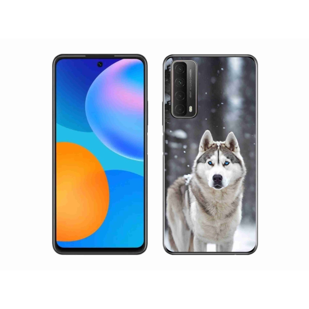 Gelový kryt mmCase na Huawei P Smart (2021) - husky 2