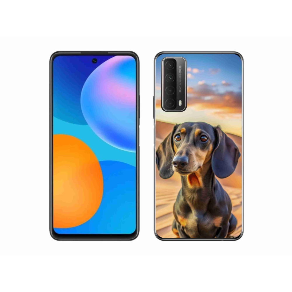 Gelový kryt mmCase na Huawei P Smart (2021) - jezevčík 3 