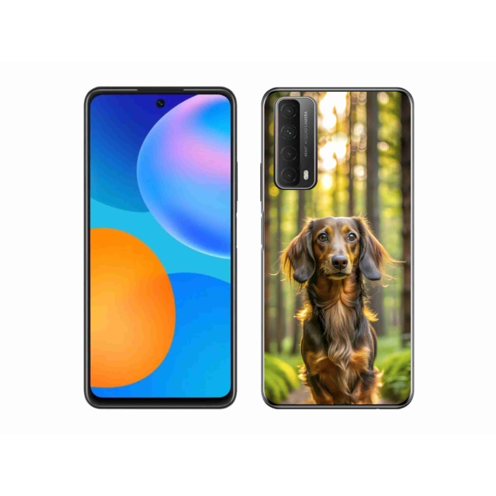 Gelový kryt mmCase na Huawei P Smart (2021) - jezevčík 4
