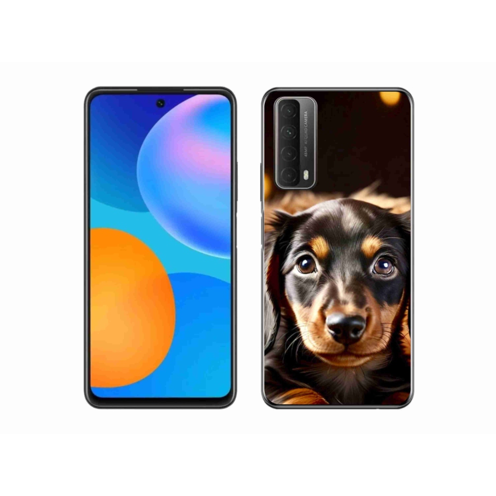 Gelový kryt mmCase na Huawei P Smart (2021) - jezevčík