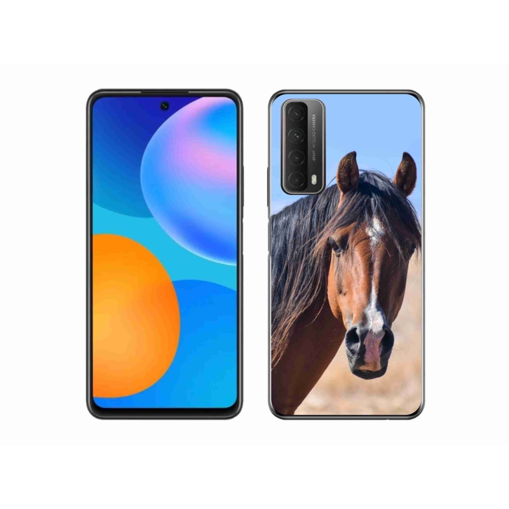 Gelový kryt mmCase na Huawei P Smart (2021) - klidný kůň