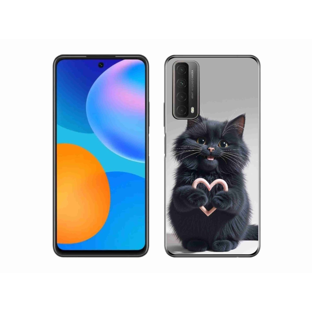 Gelový kryt mmCase na Huawei P Smart (2021) - kočičí láska 3