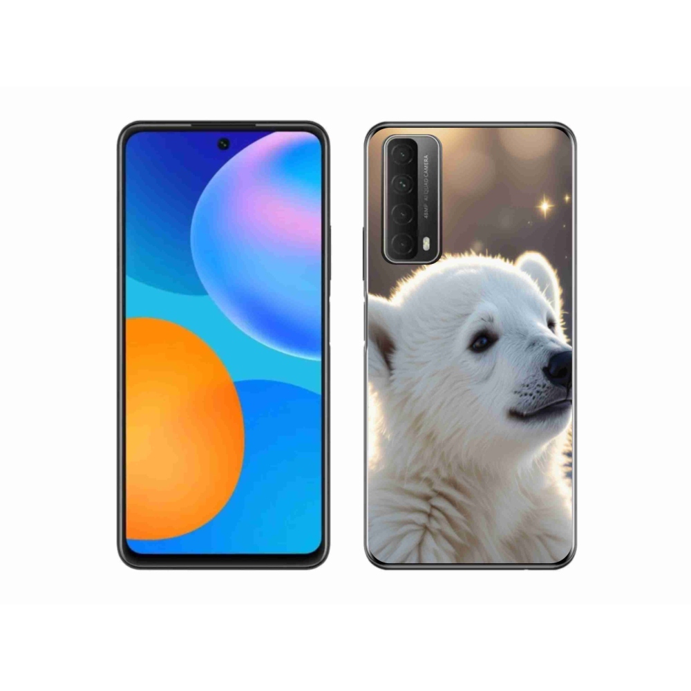 Gelový kryt mmCase na Huawei P Smart (2021) - lední medvěd