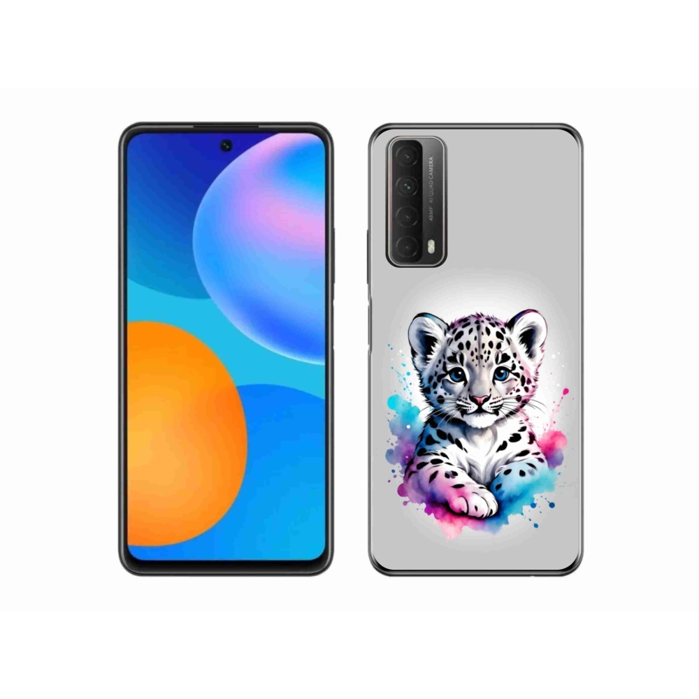 Gelový kryt mmCase na Huawei P Smart (2021) - levhartí mládě