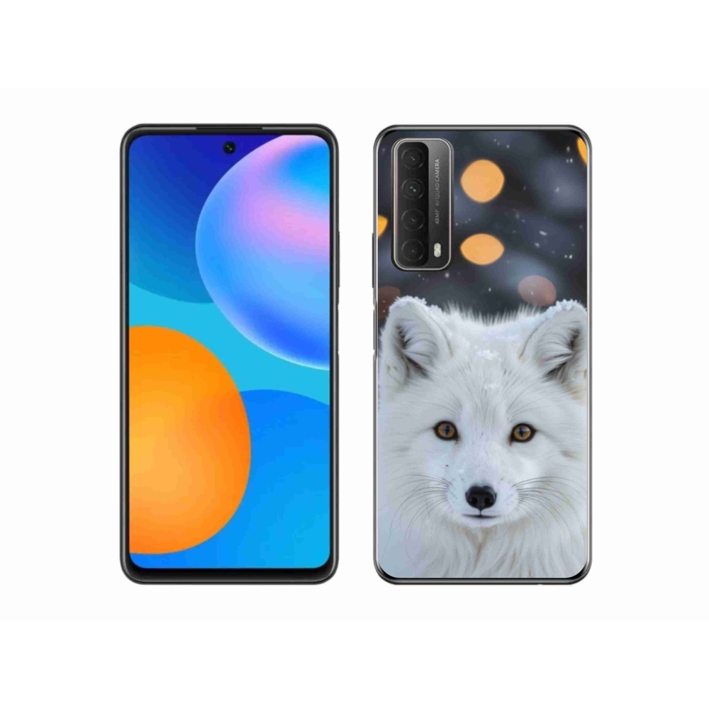 Gelový kryt mmCase na Huawei P Smart (2021) - liška polární