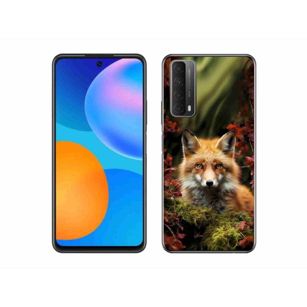 Gelový kryt mmCase na Huawei P Smart (2021) - liška v lese
