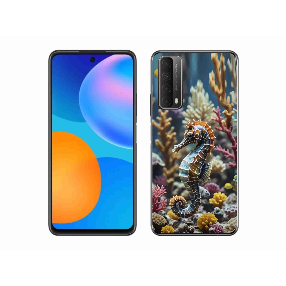 Gelový kryt mmCase na Huawei P Smart (2021) - mořský koník 2