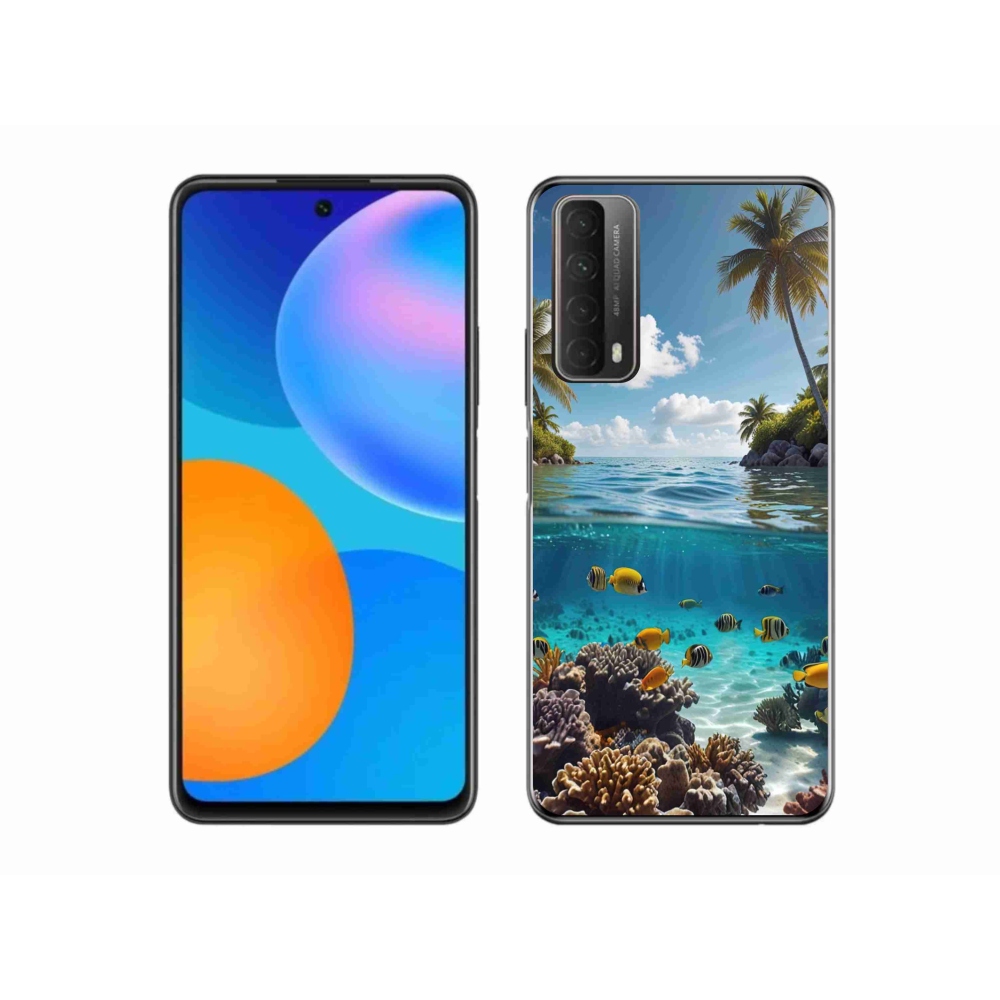 Gelový kryt mmCase na Huawei P Smart (2021) - mořský svět 4