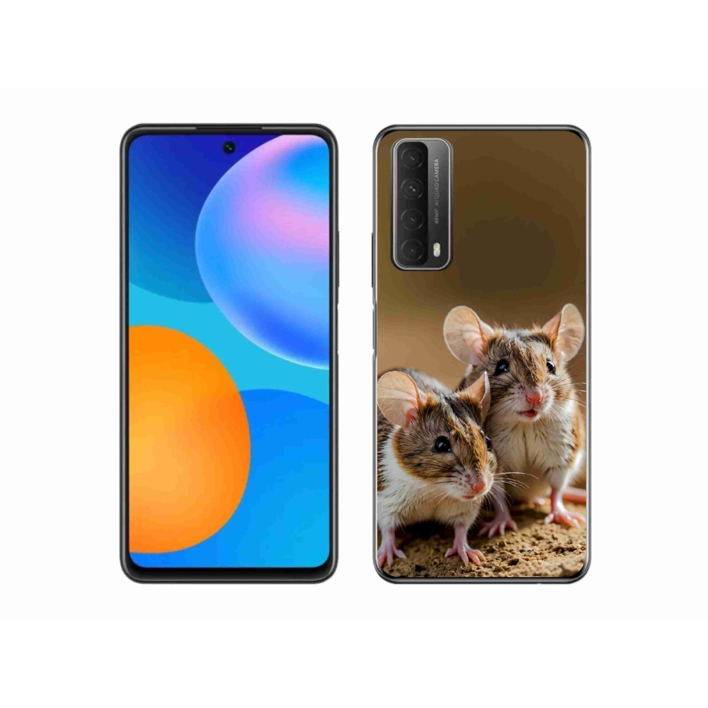 Gelový kryt mmCase na Huawei P Smart (2021) - myší duo