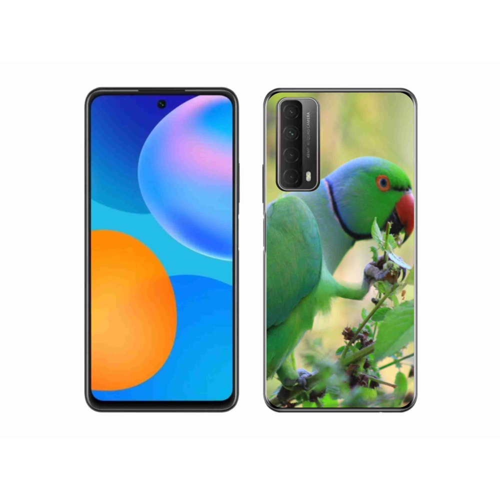 Gelový kryt mmCase na Huawei P Smart (2021) - papoušek alexandr