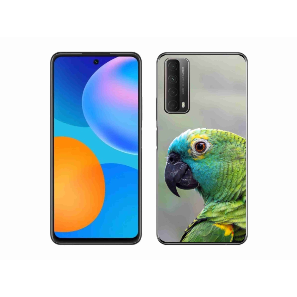 Gelový kryt mmCase na Huawei P Smart (2021) - papoušek amazoňan