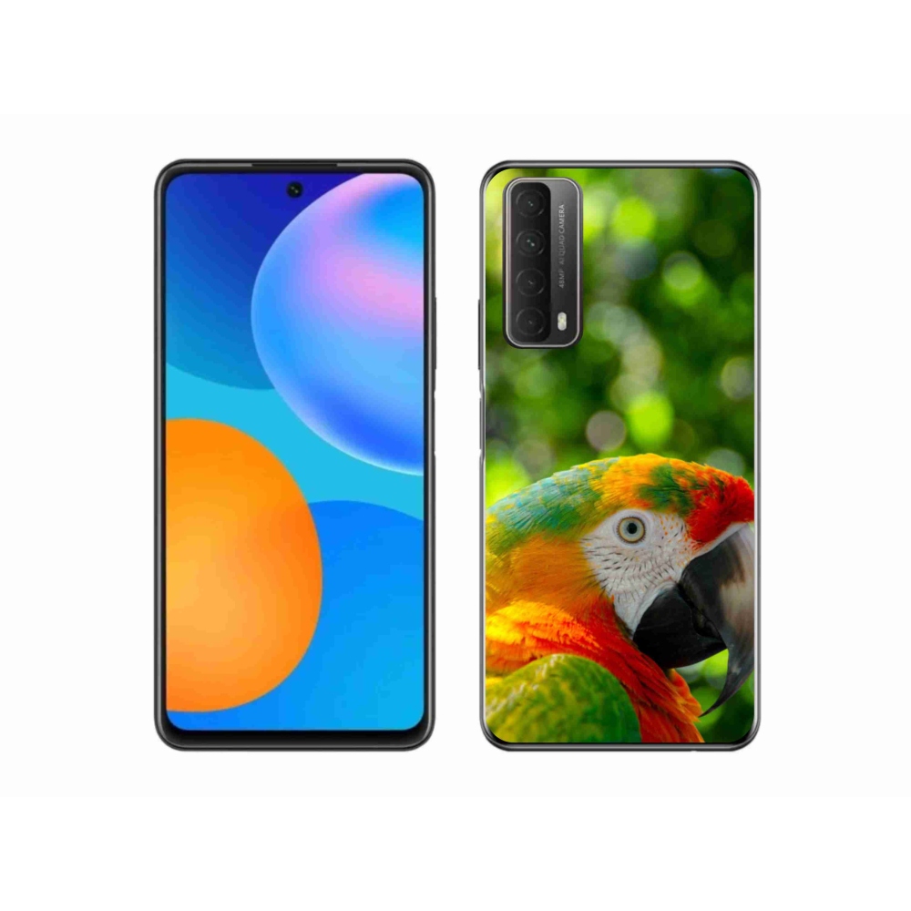 Gelový kryt mmCase na Huawei P Smart (2021) - papoušek ara 3