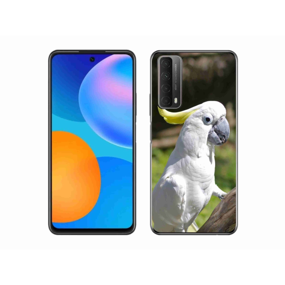 Gelový kryt mmCase na Huawei P Smart (2021) - papoušek kakadu 2