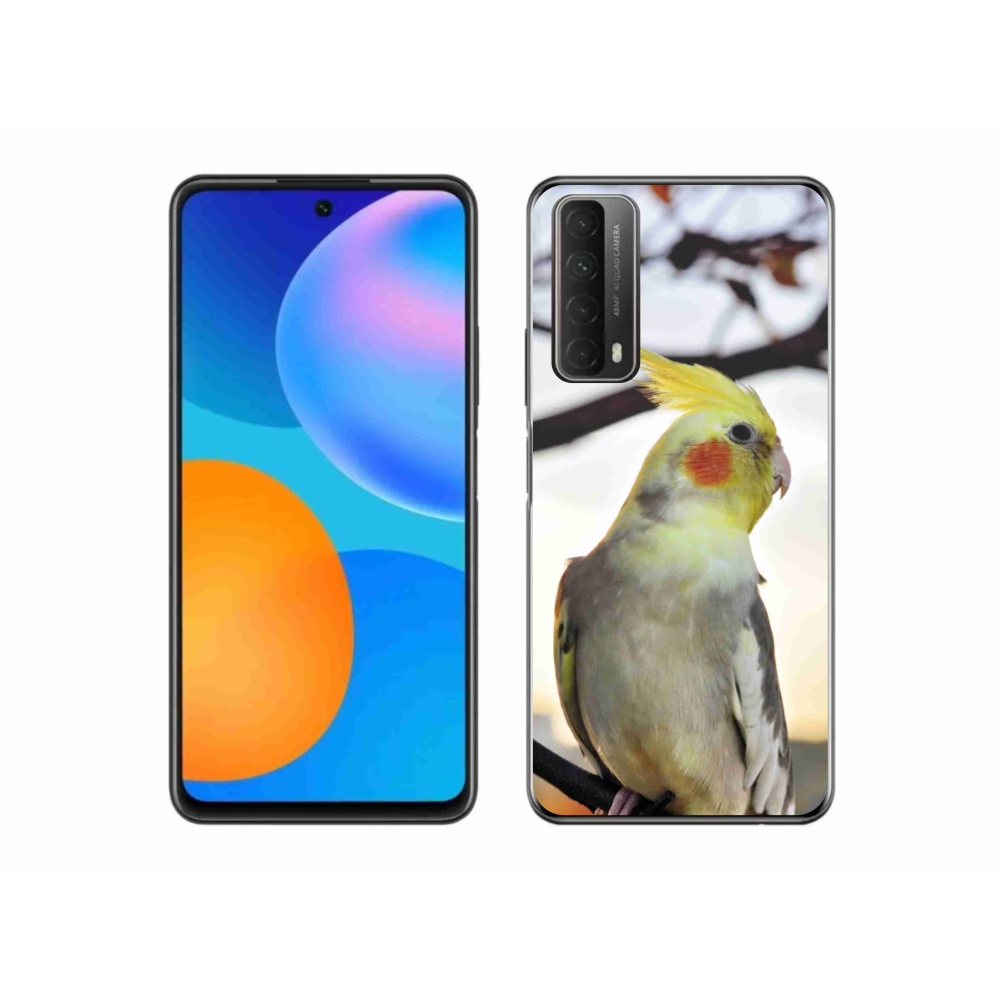 Gelový kryt mmCase na Huawei P Smart (2021) - papoušek korela
