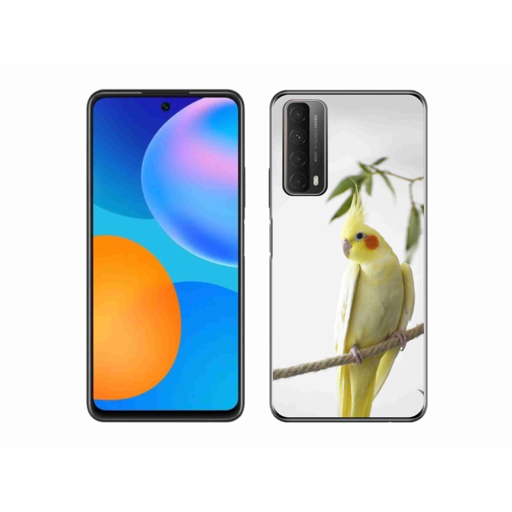 Gelový kryt mmCase na Huawei P Smart (2021) - papoušek korela chocholatá