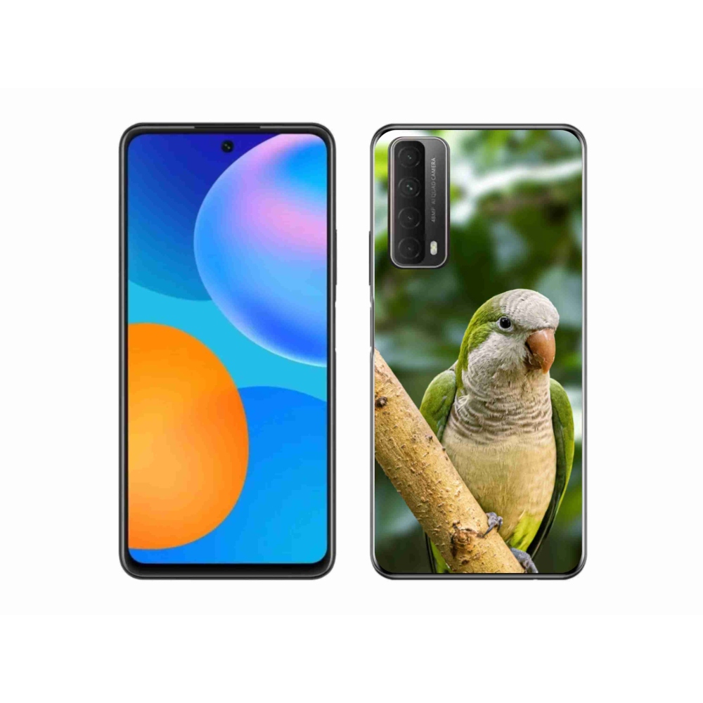Gelový kryt mmCase na Huawei P Smart (2021) - papoušek mníšek