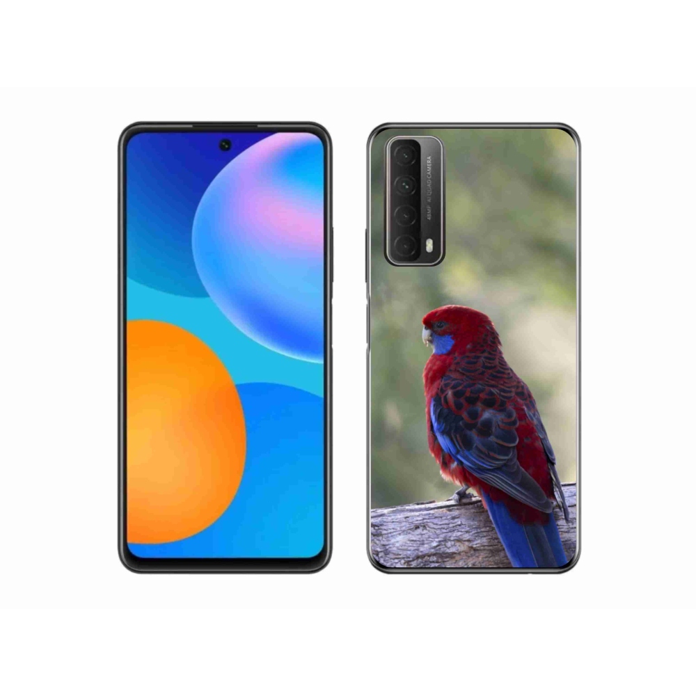 Gelový kryt mmCase na Huawei P Smart (2021) - papoušek rosela