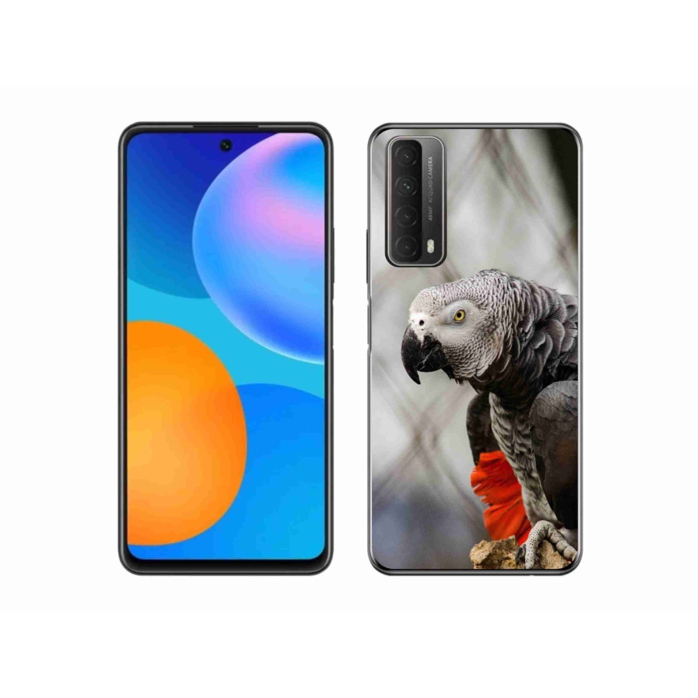 Gelový kryt mmCase na Huawei P Smart (2021) - papoušek žako 3