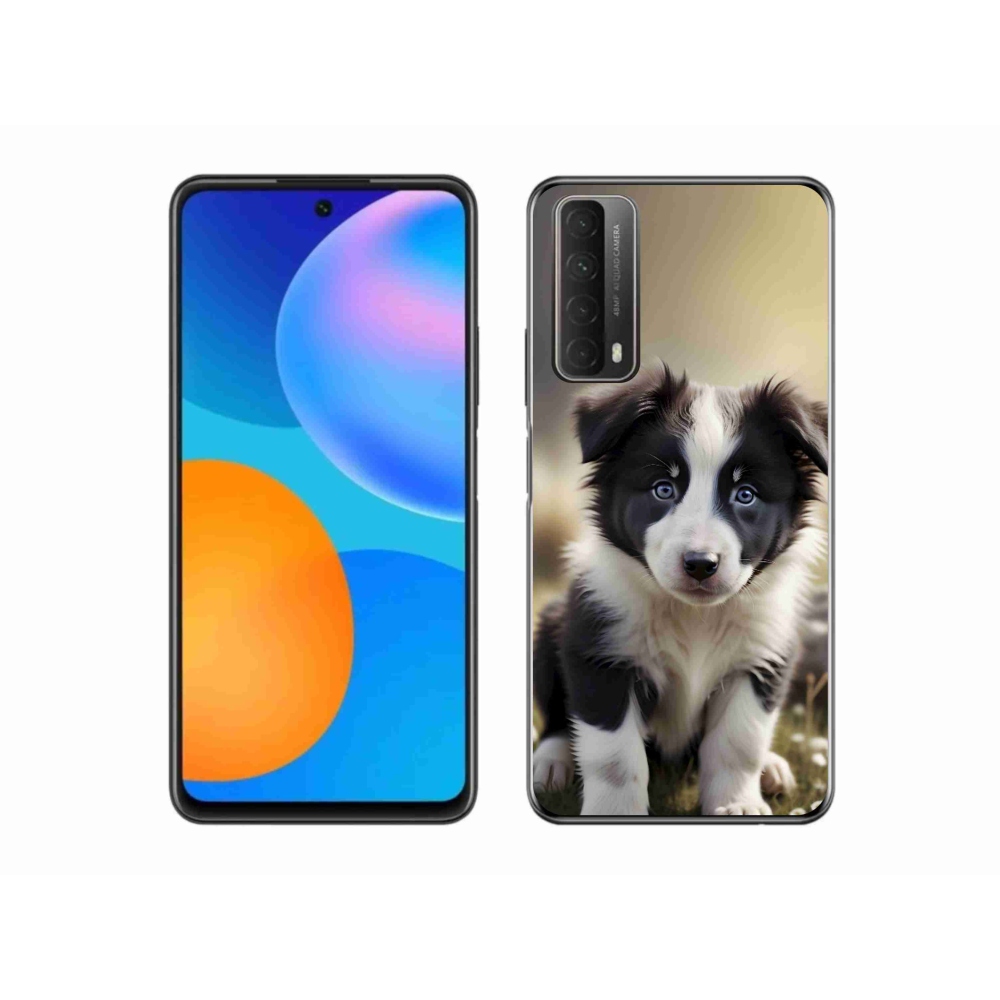 Gelový kryt mmCase na Huawei P Smart (2021) - roztomilá border kolie