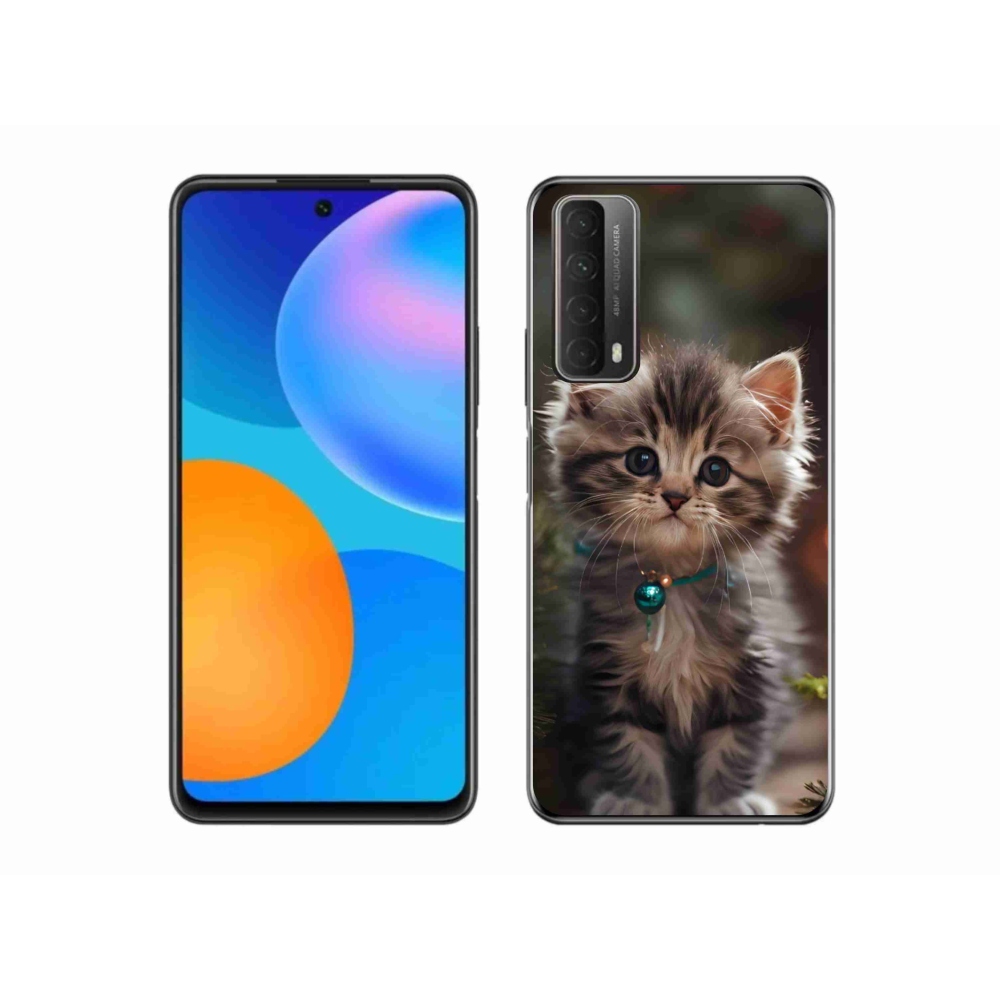 Gelový kryt mmCase na Huawei P Smart (2021) - roztomilé kotě 11