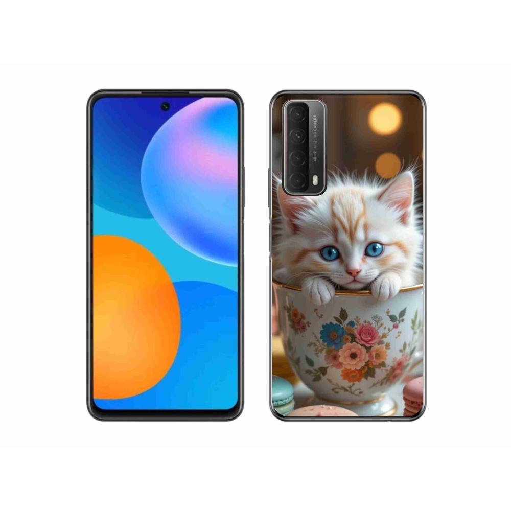 Gelový kryt mmCase na Huawei P Smart (2021) - roztomilé kotě 6
