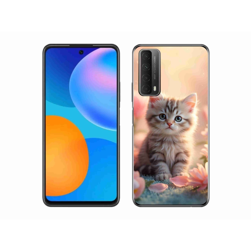 Gelový kryt mmCase na Huawei P Smart (2021) - roztomilé kotě 8