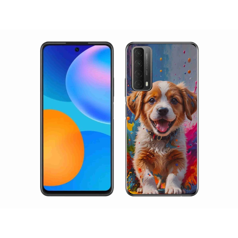 Gelový kryt mmCase na Huawei P Smart (2021) - roztomilé štěně 3