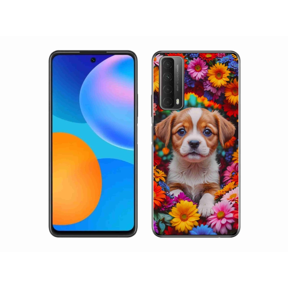 Gelový kryt mmCase na Huawei P Smart (2021) - roztomilé štěně