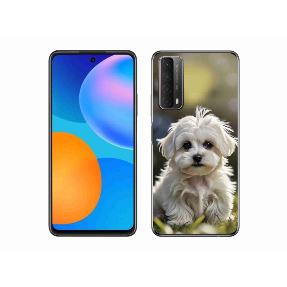Gelový kryt mmCase na Huawei P Smart (2021) - roztomilý maltézský psík