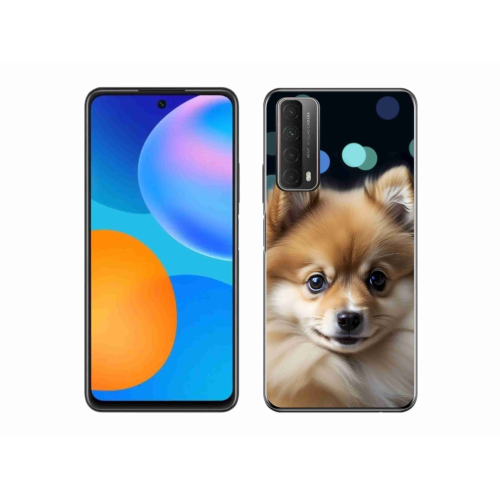 Gelový kryt mmCase na Huawei P Smart (2021) - roztomilý pomeranian