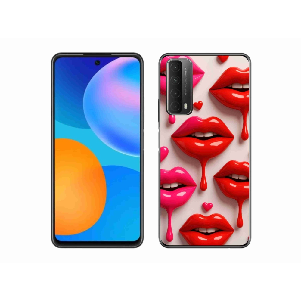 Gelový kryt mmCase na Huawei P Smart (2021) - rty 2