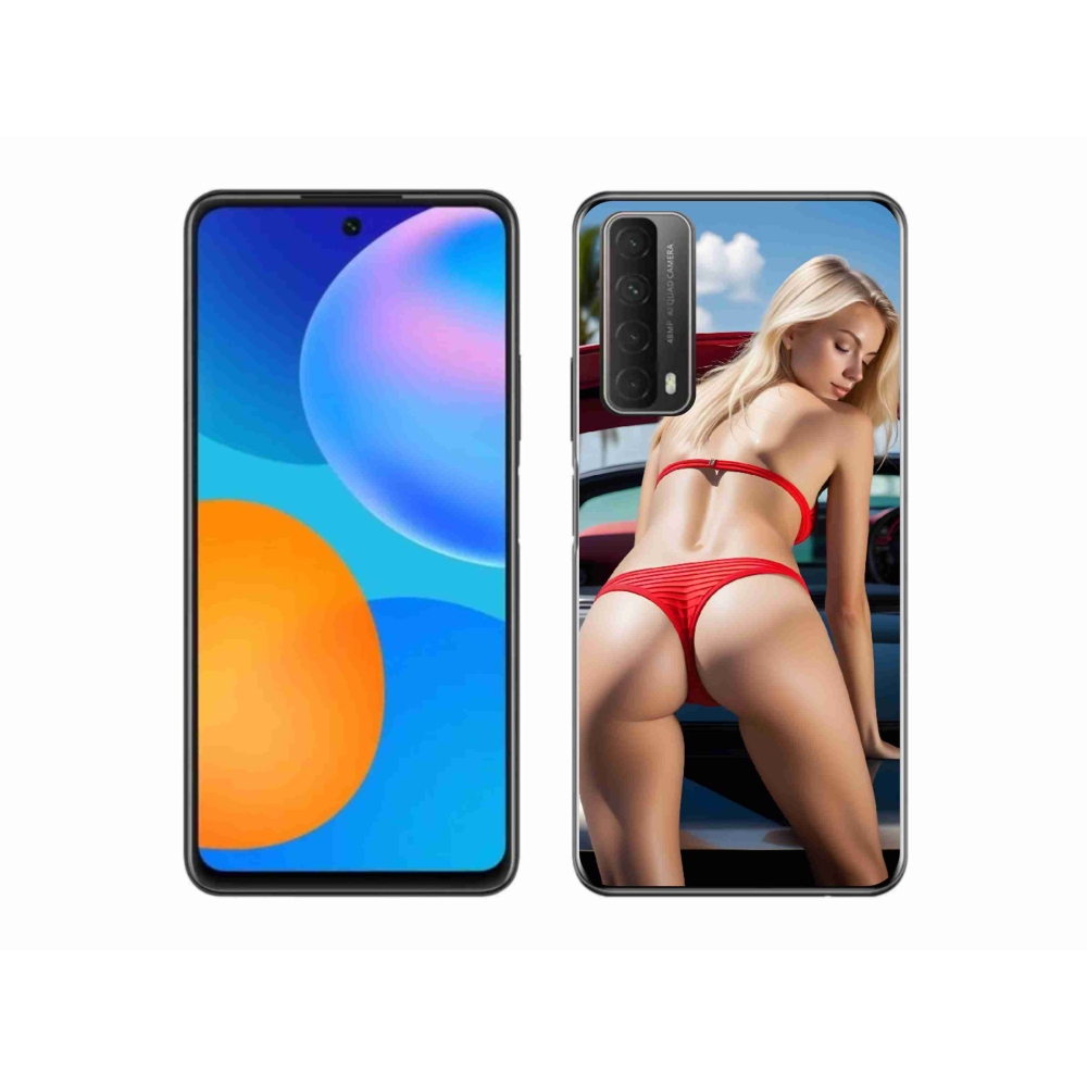 Gelový kryt mmCase na Huawei P Smart (2021) - sexy žena 2