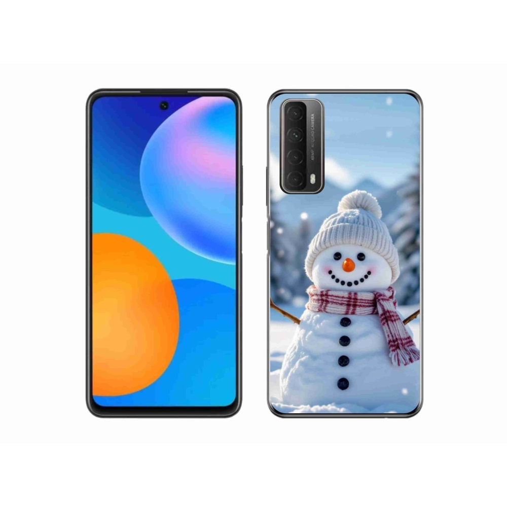 Gelový kryt mmCase na Huawei P Smart (2021) - sněhulák 3