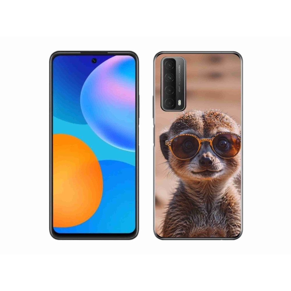 Gelový kryt mmCase na Huawei P Smart (2021) - stylová surikata