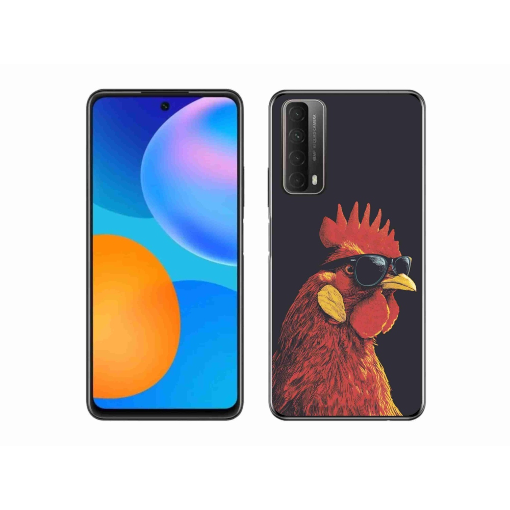 Gelový kryt mmCase na Huawei P Smart (2021) - stylový kohout