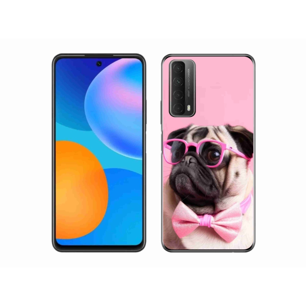 Gelový kryt mmCase na Huawei P Smart (2021) - stylový mops