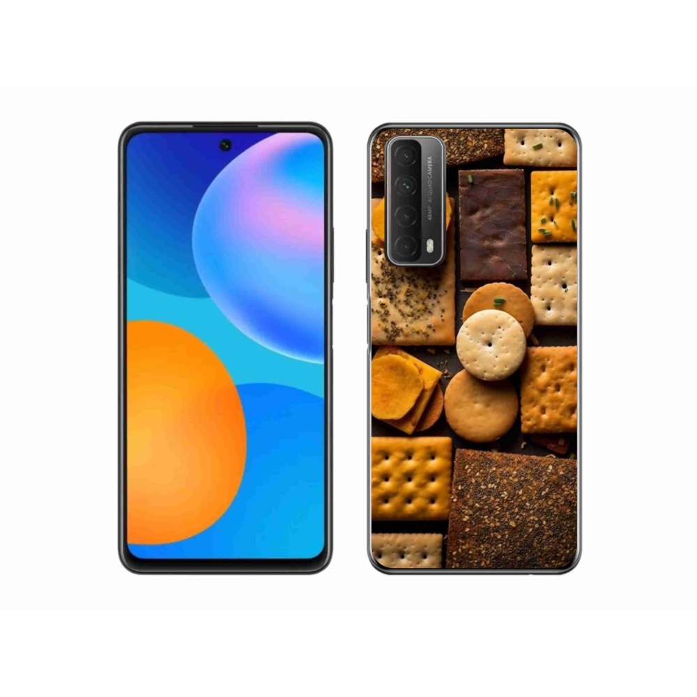 Gelový kryt mmCase na Huawei P Smart (2021) - sušenky