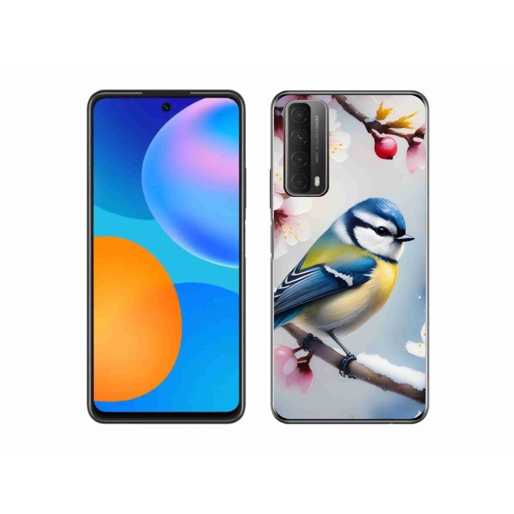 Gelový kryt mmCase na Huawei P Smart (2021) - sýkorka