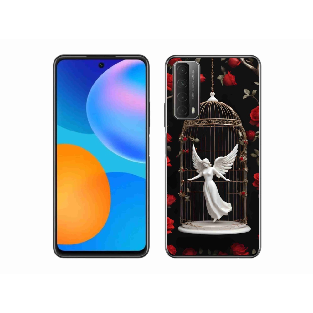 Gelový kryt mmCase na Huawei P Smart (2021) - uvězněný anděl