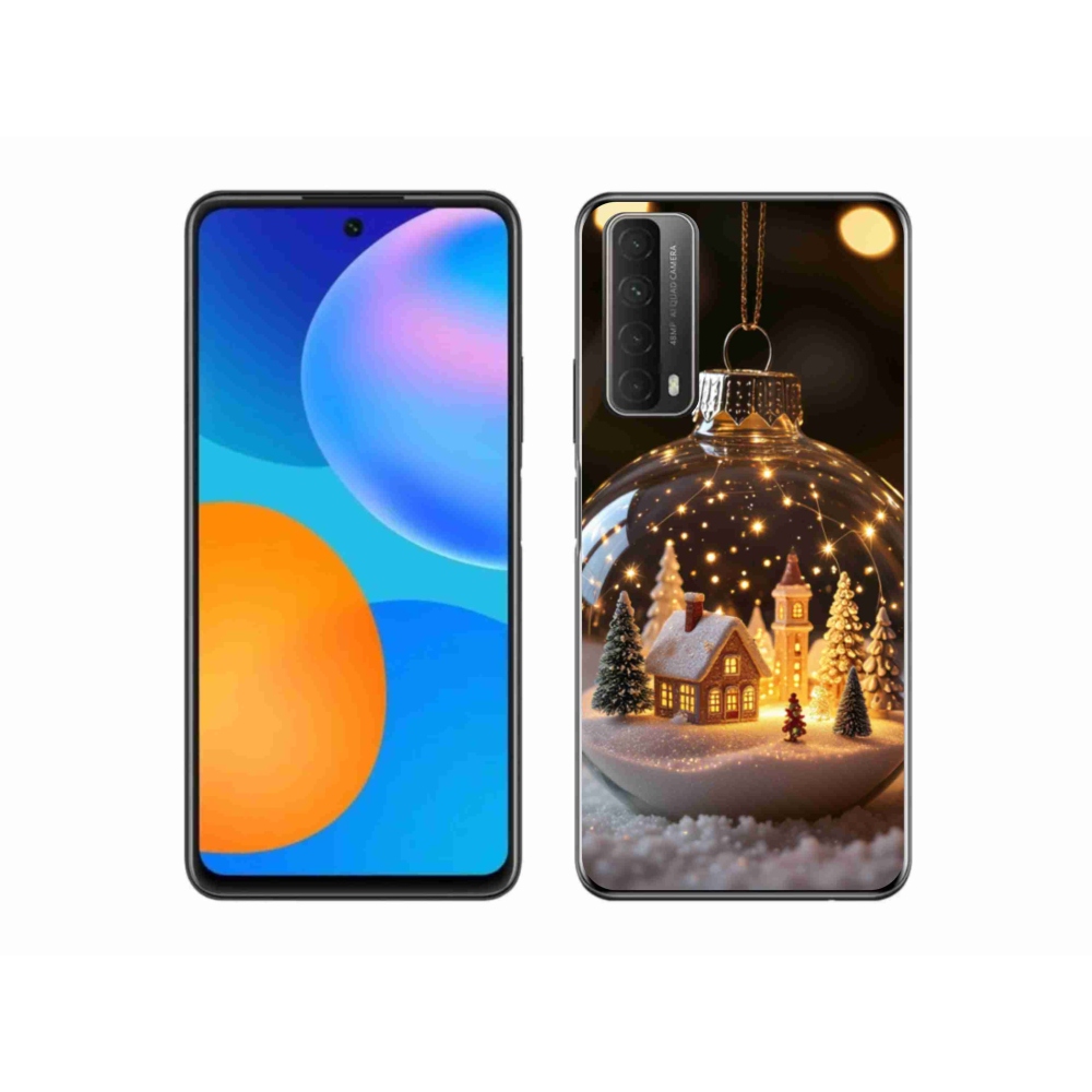 Gelový kryt mmCase na Huawei P Smart (2021) - vánoční koule 3