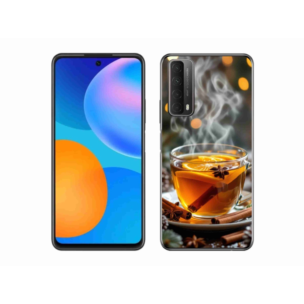 Gelový kryt mmCase na Huawei P Smart (2021) - vánoční punč